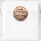 Almond Butter Ronde Sticker (Tas)