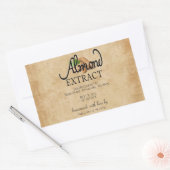 Almond Extract Rechthoekige Sticker (Envelop)