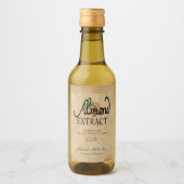 Almond Extract Wijn Etiket (Voorkant)