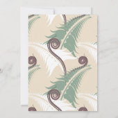 Almond Koru - Nieuw begin - Uitnodiging (Achterkant)