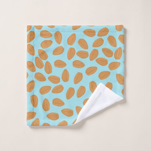Almond Pattern Bad Handdoek (Wasdoekje)