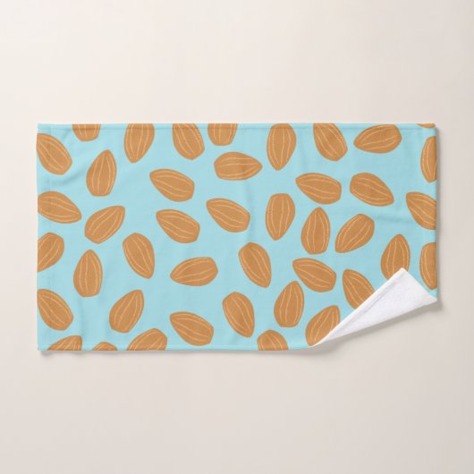 Almond Pattern Bad Handdoek (Handdoek)