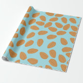 Almond Pattern Cadeaupapier (Uitgerold)