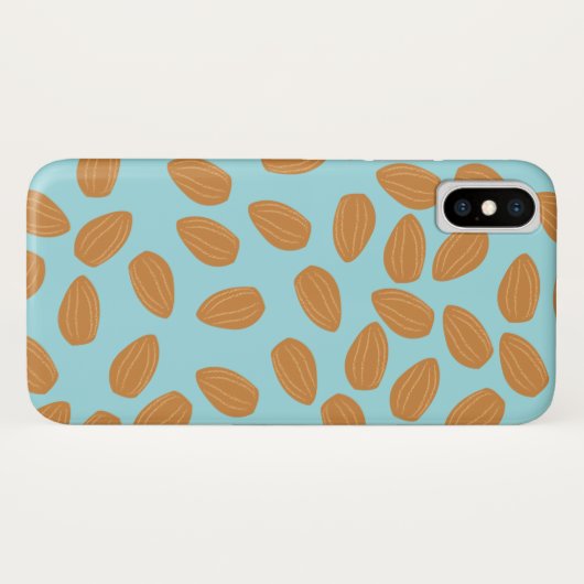 Almond Pattern Case-Mate iPhone Case (Achterkant (horizontaal))
