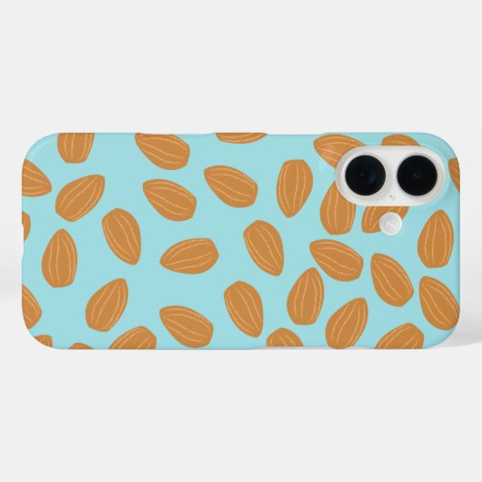 Almond Pattern Case-Mate iPhone Case (Achterkant (horizontaal))