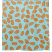 Almond Pattern Douchegordijn (Voorkant)