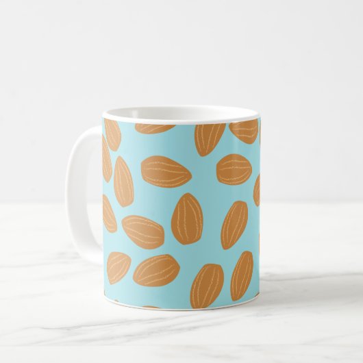 Almond Pattern Koffiemok (Voorkant links)