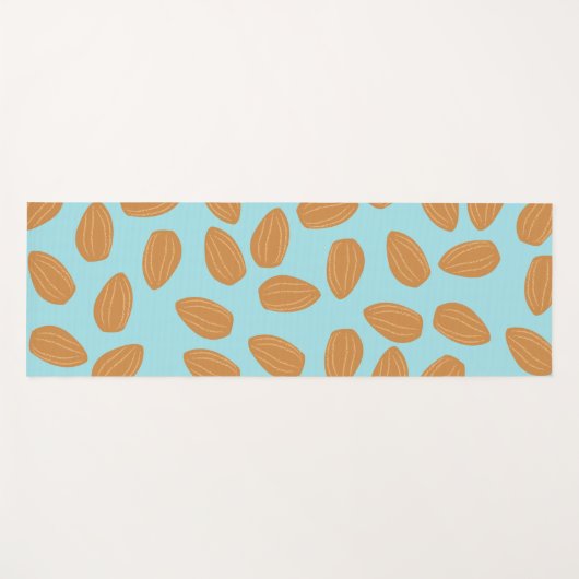 Almond Pattern Yogamat (Voorkant (horizontaal))