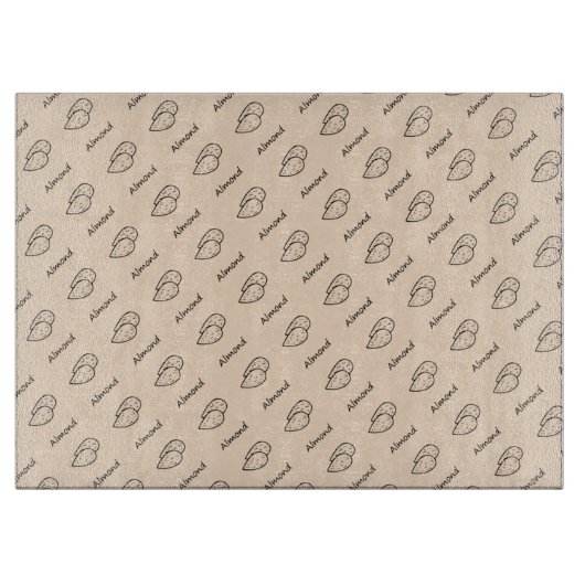 Almond Snijplank (Voorkant)