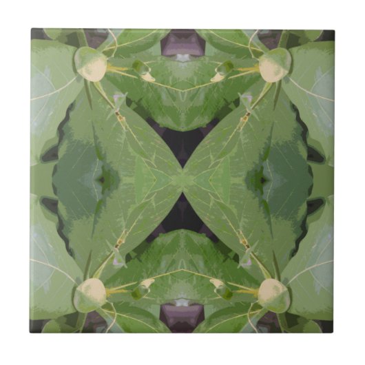 Almond Tree Patroon Tegeltje (Voorkant)