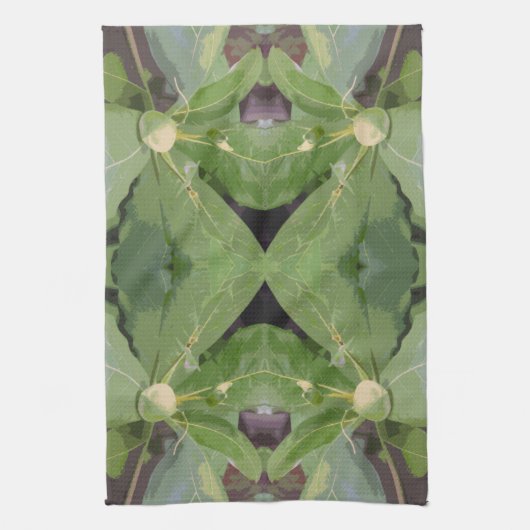 Almond Tree Patroon Theedoek (Verticaal)