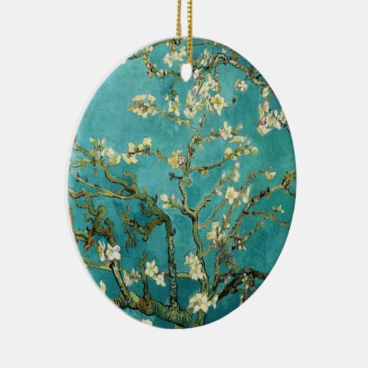 Almond Tree Van Gogh bloeien Keramisch Ornament (Rechts)