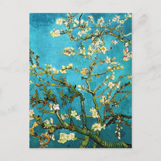 Almond Tree Van Gogh Fine Art bloeien Briefkaart (Voorkant)