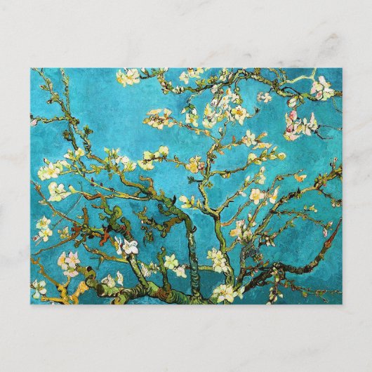 Almond Tree Van Gogh Fine Art bloeien Briefkaart (Voorkant)