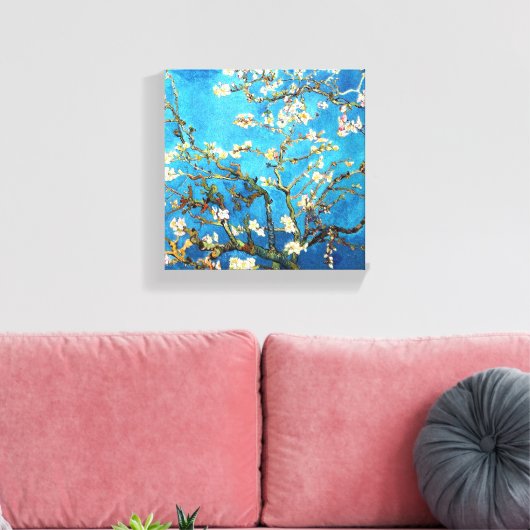 Almond Tree Van Gogh Fine Art bloeien Canvas Afdruk (Insitu (Woonkamer))