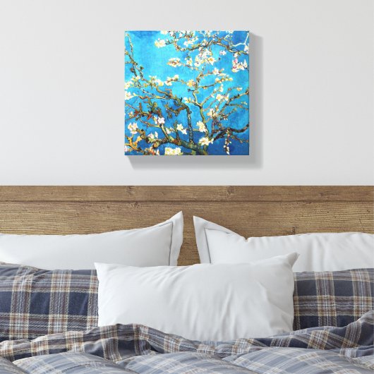 Almond Tree Van Gogh Fine Art bloeien Canvas Afdruk (Insitu (Slaapkamer))