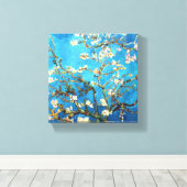 Almond Tree Van Gogh Fine Art bloeien Canvas Afdruk (Insitu (Houten vloer))
