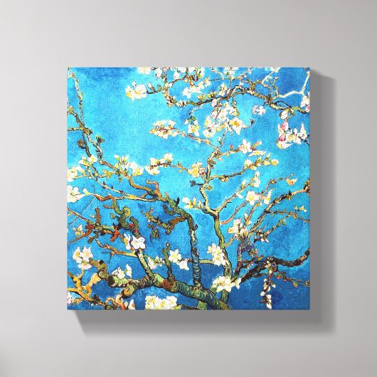 Almond Tree Van Gogh Fine Art bloeien Canvas Afdruk (Voorkant)