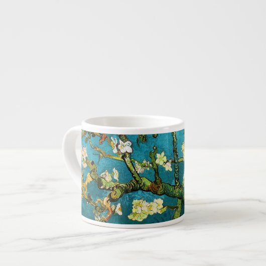 Almond Tree Van Gogh Fine Art bloeien Espresso Kop (Links)
