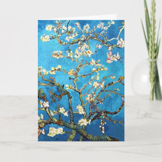 Almond Tree Van Gogh Fine Art bloeien Kaart (Voorkant)