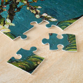 Almond Tree Van Gogh Fine Art bloeien Legpuzzel (Zijkant)