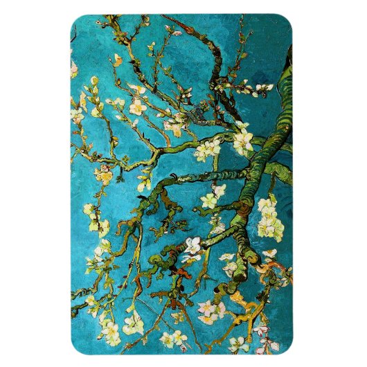 Almond Tree Van Gogh Fine Art bloeien Magneet (Verticaal)