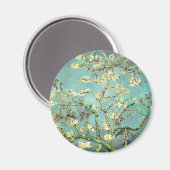 Almond Tree Van Gogh Fine Art bloeien Magneet (Voorkant / Achterkant)