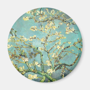 Almond Tree Van Gogh Fine Art bloeien Magneet