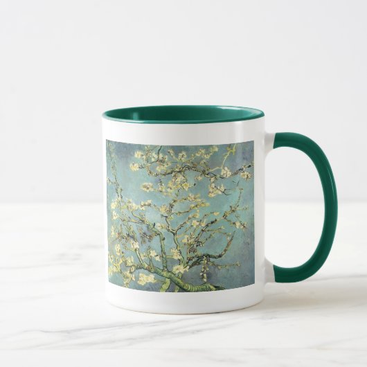 Almond Tree Van Gogh Fine Art bloeien Mok (Rechts)