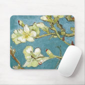 Almond Tree Van Gogh Fine Art bloeien Muismat (Met muis)