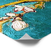Almond Tree Van Gogh Fine Art bloeien Poster (Hoek)
