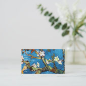 Almond Tree Van Gogh Fine Art bloeien Visitekaartje (Staand voorkant)