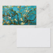 Almond Tree Van Gogh Fine Art bloeien Visitekaartje (Voorkant / Achterkant)