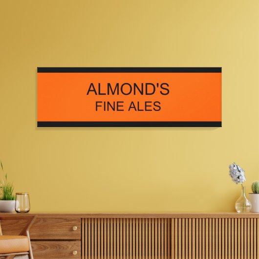 Almond's Fine Ales Canvas (Insitu (Woonkamer))