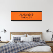 Almond's Fine Ales Canvas Afdruk (Insitu (Slaapkamer))