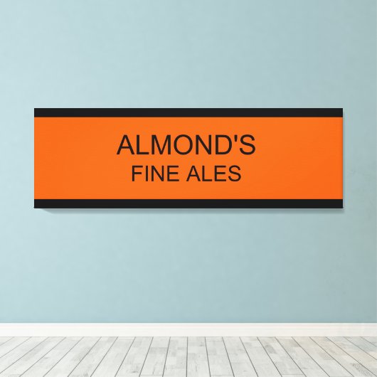 Almond's Fine Ales Canvas Afdruk (Insitu (Houten vloer))