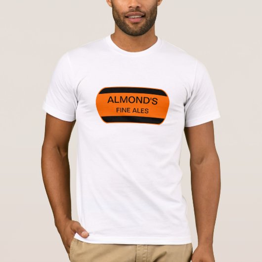 ALMOND'S Fine Ales T-shirt (Voorkant)
