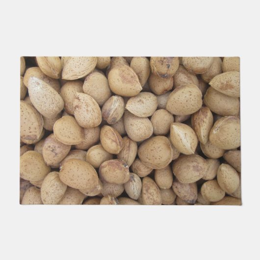 Almonds Herfst Autumn Pattern Deurmat (Voorkant)