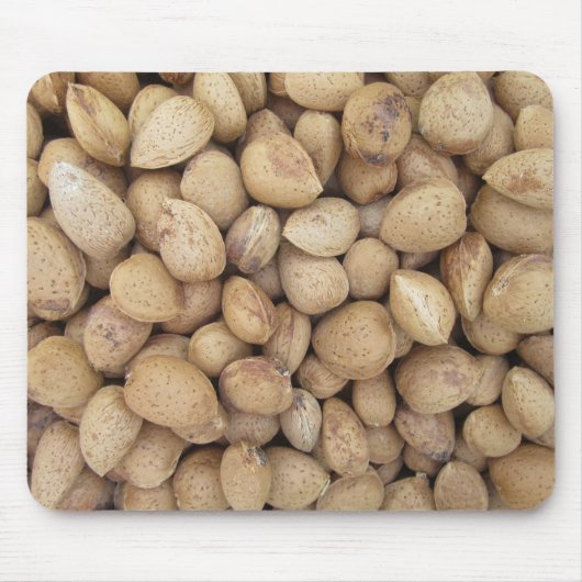 Almonds Herfst Autumn Pattern Muismat (Voorkant)