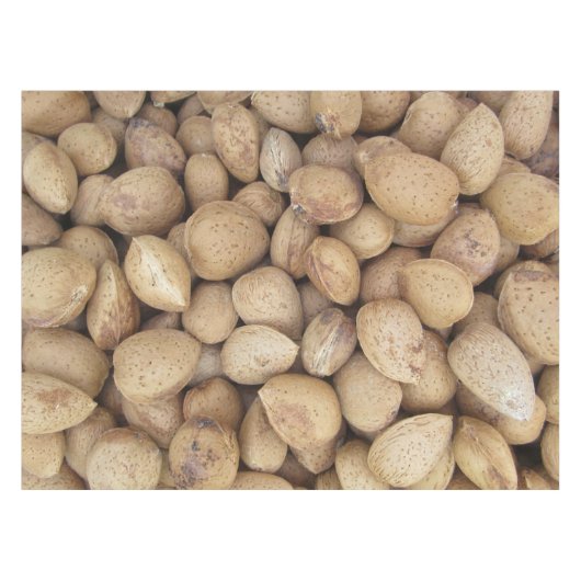 Almonds Herfst Autumn Pattern Tafelkleed (Voorkant (Horizontaal))
