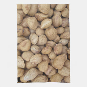 Almonds Herfst Autumn Pattern Theedoek