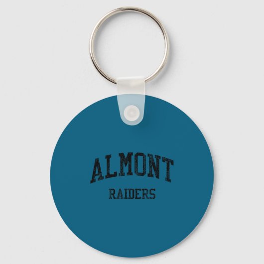 Almont High School Hs Mi Sleutelhanger (Voorkant)