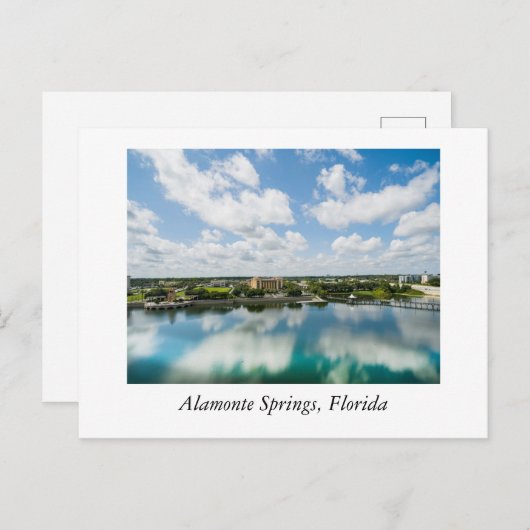 Almonte Springs, Florida Briefkaart (Voorkant / Achterkant)