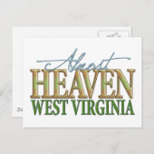 Almost Heaven West Virginia_2 Briefkaart (Voorkant / Achterkant)