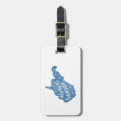 Almost Heaven West Virginia Bagagelabel (Voorkant verticaal)