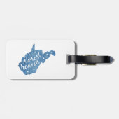 Almost Heaven West Virginia Bagagelabel (Achterkant horizontaal)