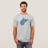 Almost Heaven West Virginia T-shirt (Voorkant volledig)