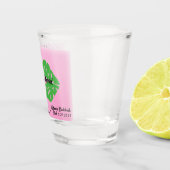 "Almost Married" Groen van Jaloezie Heet Geblakerd Shot Glas (Rechts)