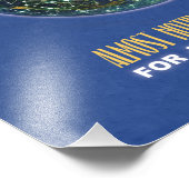 Almost nothing never happens for just one reason foto afdruk (Hoek)