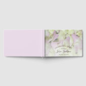 Almost Pink Hydrangea Celebration of Life Memorial Gastenboek (Volledig)